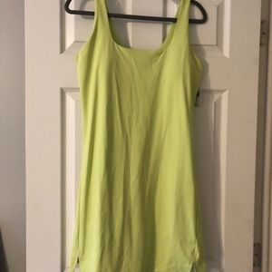 Old navy workout dress .Built in bra & shorts . Selling lime green color .